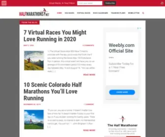 Halfmarathons.net(Half Marathon Guide) Screenshot