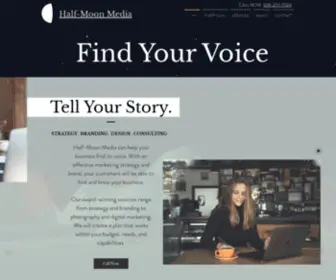 Halfmoon-Media.com(Half-Moon Media) Screenshot