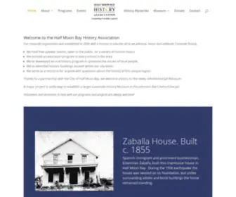 Halfmoonbayhistory.org(The Half Moon Bay History Association) Screenshot