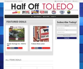 Halfofftoledo.com(Half Off Toledo) Screenshot