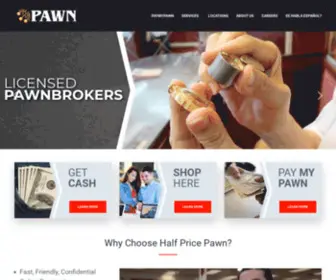 Halfpricepawn.com(Half Price Pawn) Screenshot