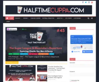 Halftimecuppa.com(Half Time Cuppa) Screenshot