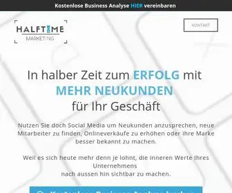 Halftimemarketing.com(Halftime Marketing) Screenshot