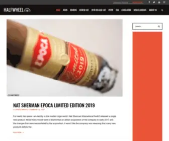 Halfwheel.com(The industry's cigar blog) Screenshot