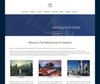 Haliburg.com(The Haliburg Group of Companies) Screenshot