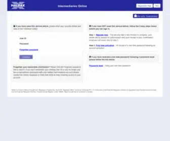 Halifax-Intermediariesonline.co.uk(Intermediaries) Screenshot