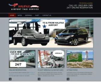 Halifaxairportlimotaxis.com(Halifax Airport Taxi) Screenshot