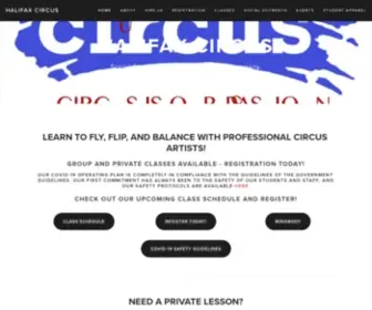 Halifaxcircus.com(Halifax Circus) Screenshot