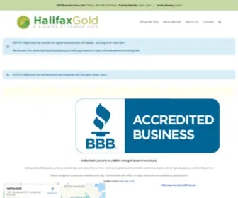 Halifaxgold.ca(Halifax Gold) Screenshot