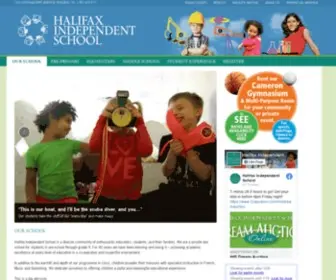 Halifaxindependentschool.ca(Halifax Independent School) Screenshot