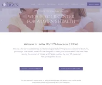 Halifaxobgyn.com(Halifax OB/GYN) Screenshot