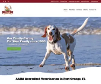 Halifaxvetcenter.com(Veterinarian in Port Orange) Screenshot