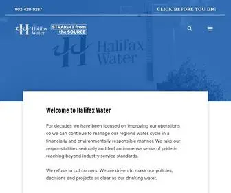 Halifaxwater.ca(Halifax Water) Screenshot