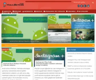 Halilbeycan.com(Isel Blog) Screenshot