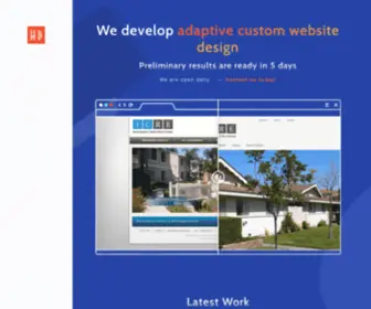 Halimdesign.com($950 Professional Custom Website Design) Screenshot