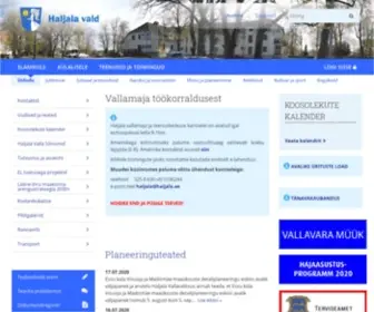 Haljala.ee(Üldinfo) Screenshot