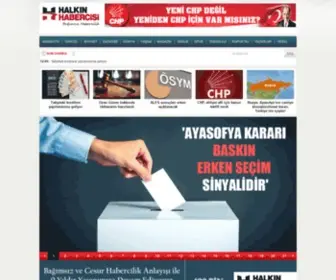 Halkinhabercisi.com(Halkın Habercisi) Screenshot