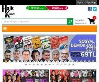 Halkkitabevi.com(Kapıda Ödeme Seçeneğiyle İndirimli Kitaplar) Screenshot