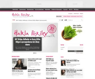 Halklailiskiler.com.tr(Halkla) Screenshot