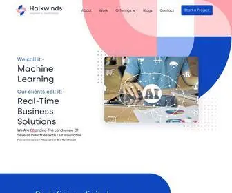 Halkwinds.com(Hawkwinds) Screenshot