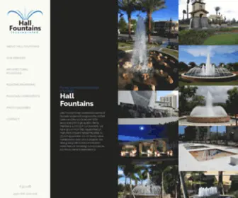 Hall-Fountains.com(Hall Fountains) Screenshot