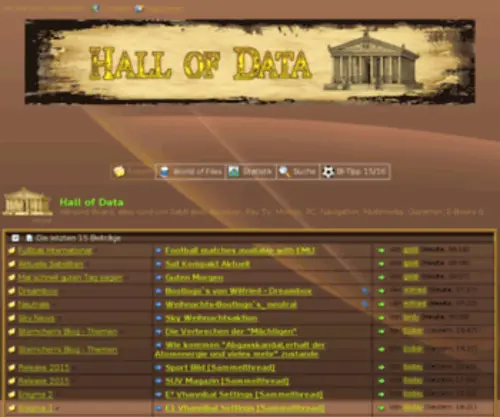 Hall-OF-Data.com(Automatische Weiterschaltung) Screenshot