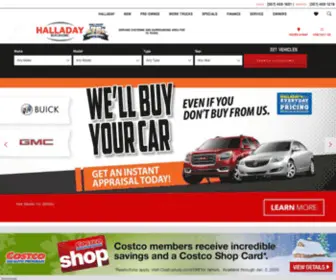 Halladaybuickgmc.com(Buick) Screenshot