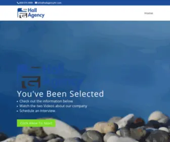 Hallagencyhr.com(Hall Agency) Screenshot