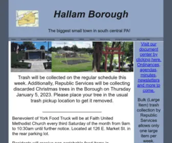 Hallamborough.com(Hallamborough) Screenshot