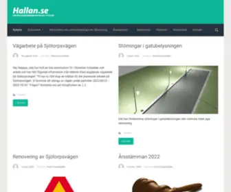 Hallan.se(Samfällighetsföreningen) Screenshot