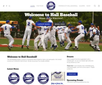 Hallbaseball.org(Home of the Warriors) Screenshot