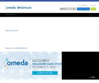 Halldata.com(Hallmark Data Systems) Screenshot