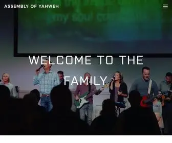 Halleluyah.org(Assembly Of Yahweh) Screenshot