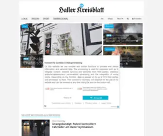 Haller-Kreisblatt.de(Neues aus der Heimat) Screenshot