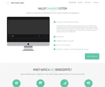 Halleydiamondsystem.com(Halley Diamond System) Screenshot