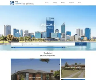 Hallfn.com.au(Hall & Partners Real Estate) Screenshot