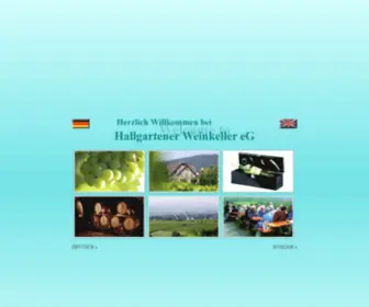 Hallgartener-Wein.de(Hallgartener Weinkeller im Rheingau) Screenshot