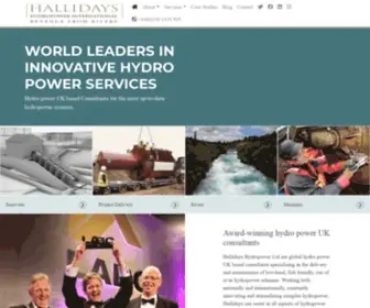 Hallidayshydropower.com(Hydro Power UK) Screenshot