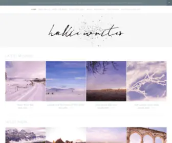 Halliewrites.com(Hallie Writes) Screenshot