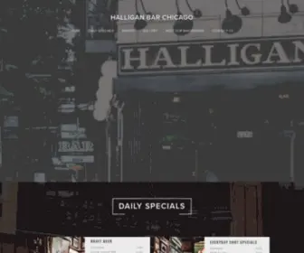 Halliganbarchicago.com(Halligan Bar Chicago) Screenshot