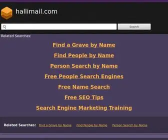 Hallimail.com(hallimail) Screenshot