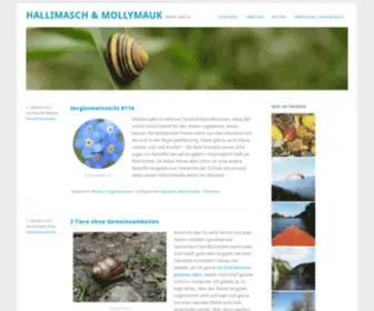 Hallimasch-UND-Mollymauk.de(Hallimasch UND Mollymauk) Screenshot