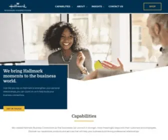 Hallmarkbusinessconnections.com(Customer Engagement) Screenshot