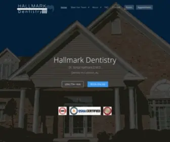 Hallmarkdentistrycullman.com(Hallmark Dentistry) Screenshot