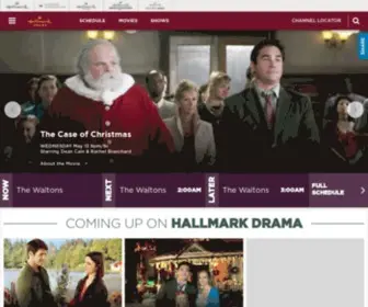 Hallmarkdrama.com(Hallmark Drama) Screenshot