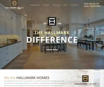 Hallmarkhomesidaho.com(Boise Custom Homes) Screenshot