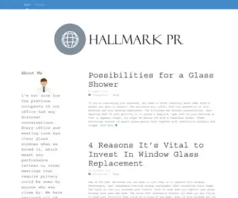 Hallmarkpr.com(Creating privacy in modern offices) Screenshot