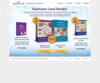 Hallmarksoftware.com(Hallmark Software) Screenshot