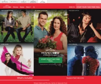 Hallmarkspiritclips.com(Hallmark Movies Now) Screenshot