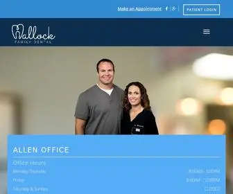 Hallockfamilydental.com(Hallock Family Dental) Screenshot